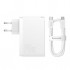 Зарядний пристрій Baseus GaN5 Pro Fast Charger 2C+U 140W + Cable 1.0m Type-C 240W white (CCGP100202)