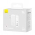 Зарядний пристрій Baseus GaN5 Pro Fast Charger 2C+U 140W + Cable 1.0m Type-C 240W white (CCGP100202)