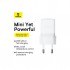 Зарядний пристрій Baseus Palm Fast Charger 1C 20W + Cable 1.0m Type-C 60W white (P10111602213-01)