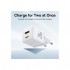 Зарядний пристрій Baseus Palm Fast Charger C+U 20W moon white (P10111608213-00)