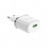 Зарядний пристрій BOROFONE BA36A High Speed USB QC3.0 + cable USB to USB-C 18W White (6931474715975)