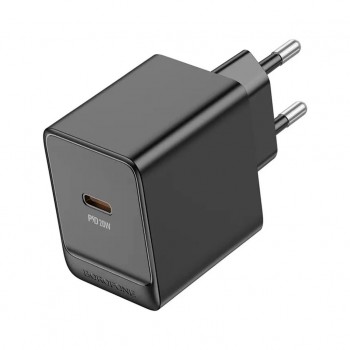 Зарядний пристрій BOROFONE BAS13A Erudite USB-C PD20W Black (6941991104855)
