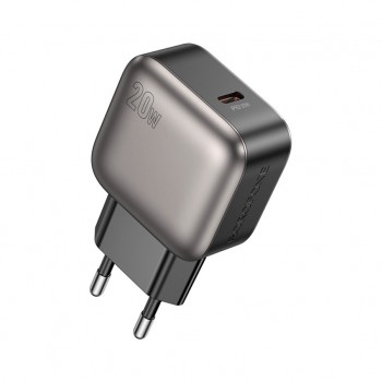 Зарядний пристрій BOROFONE BAS53A Absolute USB-C PD20W Black (6941991116179)