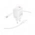 Зарядний пристрій BOROFONE BN26 Fuente USB-C PD20W + cable USB-C to Lightning White (6941991120244)