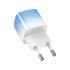 Зарядний пристрій HOCO C101A USB-C PD20W + cable USB-C to Lightning Ice Blue (6931474769381)