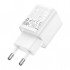 Зарядний пристрій HOCO C147A Charm 1xUSB-C PD20W + 1xUSB QC3.0 White (6942007630276)