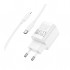 Зарядний пристрій HOCO C148A Charm USB-C PD30W + cable USB-C to Lightning White (6942007630313) Зарядний пристрій HOCO C148A Charm USB-C PD30W + cable USB-C to Lightning White (6942007630313)