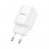 Зарядний пристрій HOCO C149A Charm 1xUSB-C PD30W + 1xUSB QC3.0 White (6942007630337)