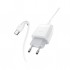 Зарядний пристрій HOCO C72Q Glorious USB QC3.0 + cable USB to USB-C 18W White (6931474732552)