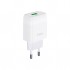 Зарядний пристрій HOCO C72Q Glorious USB QC3.0 18W White (6931474732514)