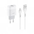 Зарядний пристрій HOCO C73A Glorious 2xUSB + cable Micro 5P 12W White (6931474713063)