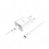 Зарядний пристрій HOCO C76A Plus Speed Source USB-C PD20W + cable USB-C to Lightning White (6931474746924)