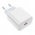 Зарядний пристрій HOCO C76A Plus Speed Source USB-C PD20W White (6931474746917)