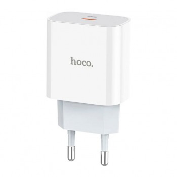 Зарядний пристрій HOCO C76A Plus Speed Source USB-C PD20W White (6931474746917)