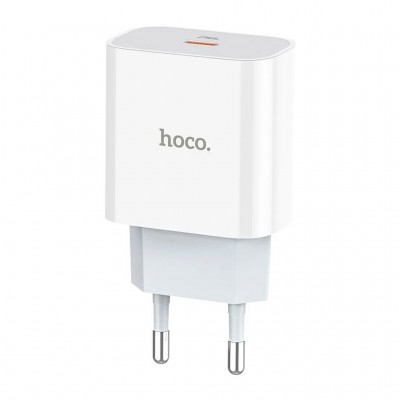 Зарядний пристрій HOCO C76A Plus Speed Source USB-C PD20W White (6931474746917)