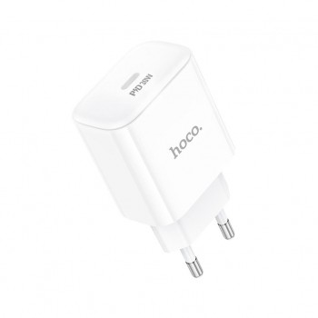 Зарядний пристрій HOCO C76A Pro Majestic USB-C PD30W White (6942007616300)