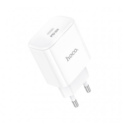 Зарядний пристрій HOCO C76A Pro Majestic USB-C PD30W White (6942007616300)