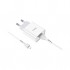 Зарядний пристрій HOCO C81A Asombroso USB + cable Micro 5P 10.5W White (6931474727954)