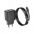 Зарядний пристрій HOCO CS22A Value USB-C PD30W + cable USB-C to Lightning Black (6942007609920)