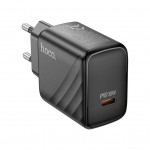 Зарядний пристрій HOCO CS22A Value USB-C PD30W Black (6942007609913)