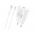 Зарядний пристрій HOCO N22 Jetta USB-C PD25W + cable USB-C to Lightning White (6931474760074)
