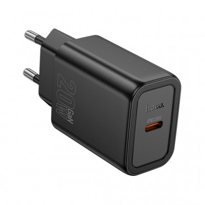 Зарядний пристрій HOCO N60 Gentle USB-C PD20W Black (6942007644174)