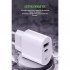 Зарядний пристрій MadeInFuture MFS12 12W 1xUSB-A + 1xUSB-C + cable USB-A to Lightning White (MIF82823)