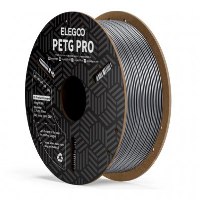 Пластик для 3D-принтера ELEGOO PETG PRO 1кг, 1.75мм, silver (50.203.0207)