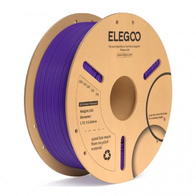 Пластик для 3D-принтера ELEGOO PLA Plus 1кг, 1.75мм, purple (50.203.0234)