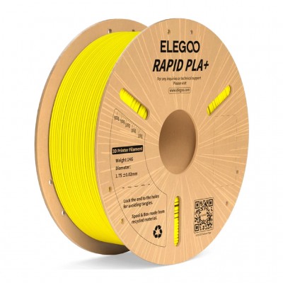 Пластик для 3D-принтера ELEGOO Rapid PLA Plus 1кг, 1.75мм, yellow (50.203.0121)
