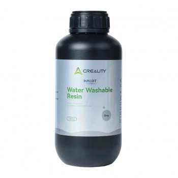 Фотополімерна смола Creality Resin, HALOT, Water Washable 1кг, gray (3302010052)