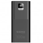 УМБ Sigma X-power SI50A6QLX 50000mAh, PD/100W, LED, cable 10 (4827798741313)