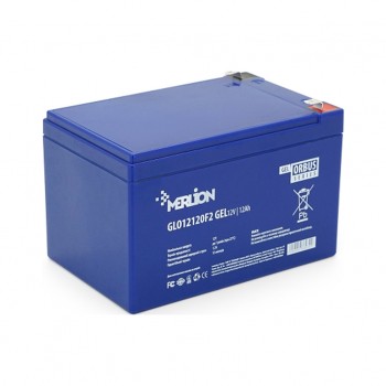 Батарея для ДБЖ Merlion GLO 12V 12Ah GEL (GLO12120F2 GEL)