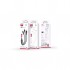 Дата кабель USB 2.0 AM to Lightning + Micro 5P + Type-C 1.0m 2.4A XO (CB-23U3)