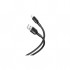 Дата кабель USB 2.0 AM to Lightning 1.0m NB212 2.1A Black XO (XO-NB212i-BK)