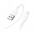 Дата кабель USB 2.0 AM to Micro 5P 1.0m 2.4A PVC X83 white HOCO (6931474770899)