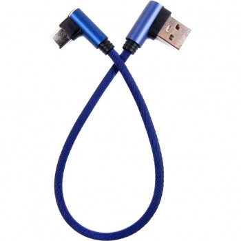 Дата кабель USB 2.0 AM to USB-C 0.25m blue Dengos (NTK-TC-UG-SHRT-SET-BLUE)