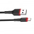 Дата кабель USB 2.0 AM to USB-C 1.0m 2.4А black ColorWay (CW-CBUC064-BK)