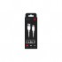 Дата кабель USB 2.0 AM to USB-C 1.0m Glow white 2E (2E-CCAC-WH_)