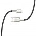 Дата кабель USB 2.0 AM to USB-C 1.0m head metal black ColorWay (CW-CBUC046-BK)