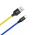 Дата кабель USB 2.0 AM to USB-C 1.0m National ColorWay (CW-CBUC052-BLY)