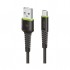 Дата кабель USB 2.0 AM to USB-C 2.0m CBFLEXT2 Black Intaleo (1283126521423)