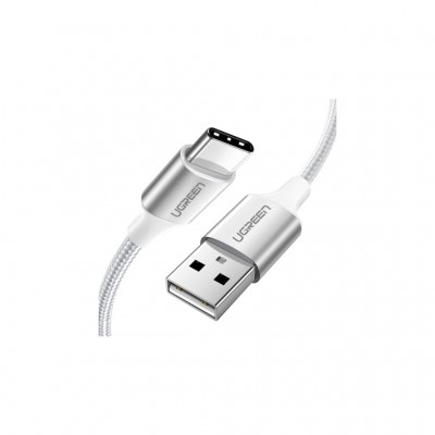 Дата кабель USB 2.0 AM to USB-C 3.0m 3.0A 18W US288 White Ugreen (60409)