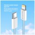 Дата кабель USB-C to Lightning 1.0m 27W blue ColorWay (CW-CBPDCL061-BL)