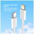Дата кабель USB-C to Lightning 1.0m 27W grey ColorWay (CW-CBPDCL061-GR)