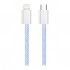 Дата кабель USB-C to Lightning 1.0m 27W purple ColorWay (CW-CBPDCL061-PU)