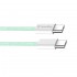 Дата кабель USB-C to USB-C 1.0m 60W 3.0А green ColorWay (CW-CBPDCC061-G)