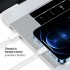 Дата кабель USB-C to USB-C 1.0m 60W 3.0А grey ColorWay (CW-CBPDCC061-GR)