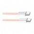 Дата кабель USB-C to USB-C 1.0m 60W 3.0А pink ColorWay (CW-CBPDCC061-P)