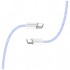 Дата кабель USB-C to USB-C 1.0m 60W 3.0А purple ColorWay (CW-CBPDCC061-PU)